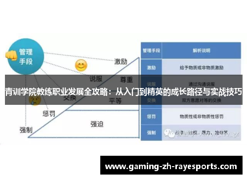 青训学院教练职业发展全攻略：从入门到精英的成长路径与实战技巧